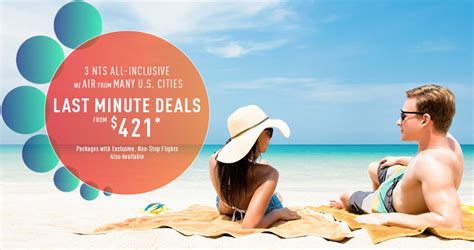 last minute travel deals.